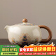唐豐汝窯茶壺泡茶單壺陶瓷西施壺一人用功夫喝茶器