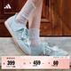 adidas「冰淇淋T頭鞋」VS JOG 2.0薄底運動(dòng)鞋男女阿迪達斯輕運動(dòng)   淺天藍/金屬銀/亮白 (推薦女生選小半碼)   37