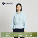 Rapido靂霹道春夏女士R系列休閑連帽長(cháng)袖衛衣CP5141U04 天藍色 M 160/84A
