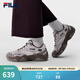 斐樂(lè )（FILA）官方珊瑚鞋老爹鞋女鞋2026春新款復古跑鞋灰色休閑鞋運動(dòng)鞋 淡灰紫/羊皮紙粉-GP 38