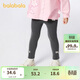 巴拉巴拉童裝兒童打底褲女寶寶長(cháng)褲2025秋季褲子彈力舒適百搭209325123003
