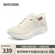 斯凱奇（Skechers）閃穿鞋女鞋春季輕便一腳蹬健步鞋舒適軟底休閑運動(dòng)跑鞋124836