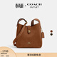 蔻馳（COACH）奧萊女士女包HADLEY 25號多功能斜挎包單肩包通勤百搭 IM/黃赭色