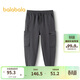 巴拉巴拉童裝男童長(cháng)褲加絨小童大童褲子秋冬衛褲24108122