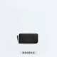 葆蝶家BV [禮物]男士PICCOLO環(huán)繞式拉鏈錢(qián)包送男友 黑色 均碼