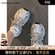 CAMILA KSENIA老爹鞋女2026年新款春季顯高顯瘦厚底女鞋時(shí)尚百搭爆款增高休閑鞋 銀色 38