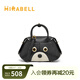 美麗寶（Mirabell）手提包包女士通勤休閑單肩斜挎包 黑色 F