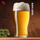 帕莎帕琦進口啤酒杯鋼化玻璃杯果汁飲料杯微波爐耐高溫570ML1只42747-1