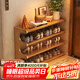 安爾雅鞋架學(xué)生桌下多層家用鞋子收納架簡(jiǎn)易楠竹出租房小型置物鞋柜