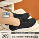 斯凱奇（Skechers）閃穿鞋女鞋春季軟底一腳蹬健步鞋寬楦百搭運動(dòng)鞋117504W