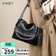 viney牛皮包包女包休閑流浪包輕奢斜挎鏈條包生日禮物高級感送女友老婆