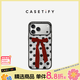 CASETIFY 氛圍感系列 波點(diǎn)蝴蝶結 適用于iPhone 17/16/15 Air/Pro/Max 蘋(píng)果手機殼 透明黑框Magsafe iPhone 17 Pro Max