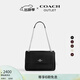 蔻馳（COACH）奧萊女士女包ELODIE斜挎包單肩包通勤鏈條包盒子包 SV/黑色