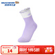 Skechers斯凱奇兒童襪子柔軟舒適透氣女童襪子時(shí)尚多彩中筒襪子L424G113 蘭花盛開(kāi)紫/00AQ 均碼 XL 140
