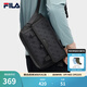 FILA 【黑武士】斐樂(lè )官方男包挎包2026春新款滿(mǎn)印休閑單肩斜挎隨身包 正黑色-BK XS
