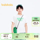 巴拉巴拉男童短袖T恤夏女童寬松親子裝202224117206