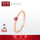 周大福ENZO精靈18K金鑲紅寶石藍寶石戒指尾戒EZV【多款可選】 EZV7950 4號
