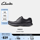 Clarks其樂(lè )科崔系列男鞋經(jīng)典牛皮厚底皮鞋低幫舒適休閑皮鞋 黑色 261373858 【光面款】 42