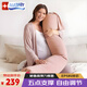 INVEBABY孕婦枕頭側臥抱枕長(cháng)條護腰側睡靠枕孕婦禮物糖果枕孕婦用品哺乳枕 羅曼粉【EPS科技芯 五點(diǎn)式支撐】 舒適加大款 尺寸【20*150cm】