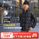 君羽戶(hù)外超輕羽絨服情侶款1000蓬松度連帽輕薄保暖鵝絨夾克49 黑色-男款 S 推薦男120斤以下/女95斤以下