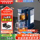 摩飛電器（Morphyrichards）即熱式飲水機便攜茶飲機桌面辦公室臺式泡茶機 小型燒水泡茶一體機 家用待客泡茶器速熱送禮 1.8L 輕奢藍（泡茶飲水雙模式）即熱型