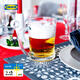 宜家（IKEA）MJOD大水杯子米約德啤酒杯玻璃杯馬克杯 啤酒杯600毫升