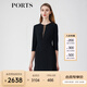 PORTS寶姿女裝新品七分袖連衣裙ALD9D037LWP096 ALD9D037LWP096-BLACK S (4)