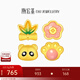 潮宏基 趣玩黃金耳釘女熊貓萌爪小花竹葉送女友生日禮物 計價(jià) 小花，單只 0.5g