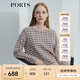 PORTS寶姿女裝 秋冬新品毛衣LL9K489LZF036 芋粉混色 L
