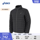 亞瑟士ASICS男子運動(dòng)輕量羽絨夾克保暖羽絨夾克 2031F372-001 黑色 S