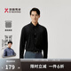 勁霸男裝商務(wù)休閑時(shí)尚輕盈微彈春秋長(cháng)袖襯衫|BCBT1310 黑色 2XL