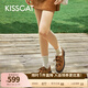 接吻貓KISSCAT【拉布拉多】袋鼠鞋25秋新通勤英倫真皮樂(lè )福鞋女厚底 深棕銅色 38