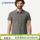 迪卡儂（DECATHLON）男士運動(dòng)Polo衫短袖速干健身體育教練翻領(lǐng)戶(hù)外T恤ODT4 深灰色-彈性升級 M