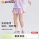 moodytiger【仙女家族】女童短裙速干涼感夏季兒童半身裙高腰輕薄透氣運動(dòng)裙