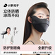 小野和子【關(guān)曉彤同款】護眼角防曬面罩夏季女腮紅立體口罩防紫外線(xiàn)塵冰絲