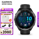 佳明（GARMIN）FR965運動(dòng)智能手表腕表戶(hù)外馬拉松跑步鐵三心率血氧游泳男表禮物 Forerunner 965 極夜黑