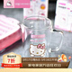 學(xué)廚 量杯 玻璃杯 KT大耳狗耐高溫刻度杯烘焙工具加厚家用350ml/500ml 350Ml玻璃量杯KT7080