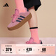 adidas「T頭鞋」VL COURT厚底增高板鞋德訓鞋女子阿迪達斯輕運動(dòng)   粉色/深藍   36