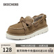 斯凱奇（Skechers）女鞋加絨保暖時(shí)尚單鞋低幫軟底防滑休閑平底鞋114765