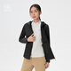 KOLON SPORT/可隆戶(hù)外軟殼衣 女子防風(fēng)接觸涼感UPF50+防曬夾克 LKJK6MN066-BK 黑色 S 160/84A