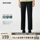 斯凱奇（Skechers）閃穿褲男長(cháng)褲春夏薄款抗皺透氣速干直筒九分褲舒適休閑褲P225M239
