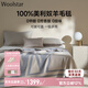 WOOLSTAR新品澳洲進(jìn)口羊毛毯100%美利奴保暖秋冬沙發(fā)毯四季蓋毯午睡空調毯 澳臻100%美利奴羊毛毯 180*230cm(澳洲原裝進(jìn)口)