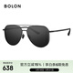 BOLON暴龍眼鏡太陽(yáng)鏡偏光駕駛釣魚(yú)防曬墨鏡男蛤蟆鏡送男友潮BL8122 D11