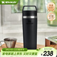 STANLEY保溫杯咖啡杯水杯不銹鋼杯子時(shí)尚戶(hù)外便攜保溫保冷男士女士禮物 【新色來(lái)襲】黑色- 473ml