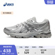 亞瑟士ASICS跑步鞋女鞋耐磨透氣網(wǎng)面跑鞋緩震回彈運動(dòng)鞋 GEL-FLUX CN 灰色/銀色 38