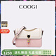 COOGI包包女款輕奢侈女士單肩斜跨包生日母親情人節禮物送女友老婆媽媽 粉色