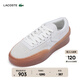 LACOSTE法國鱷魚(yú)女鞋25秋冬新款AURA CLUB系列運動(dòng)鞋|50SFA0143 40F/米白色/膠色 37 4