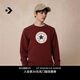 匡威（Converse）官方 男經(jīng)典星星LOGO套頭衫圓領(lǐng)衛衣紅色MCH744 MCH744-607 L (175/100A)