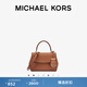 MICHAEL KORS 邁克高仕 MK Ava 超小號迷你手提包斜挎包 牛皮棕 230 迷你