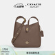蔻馳（COACH）奧萊女士女包HADLEY 25號多功能斜挎包單肩包通勤百搭 IM/深褐色